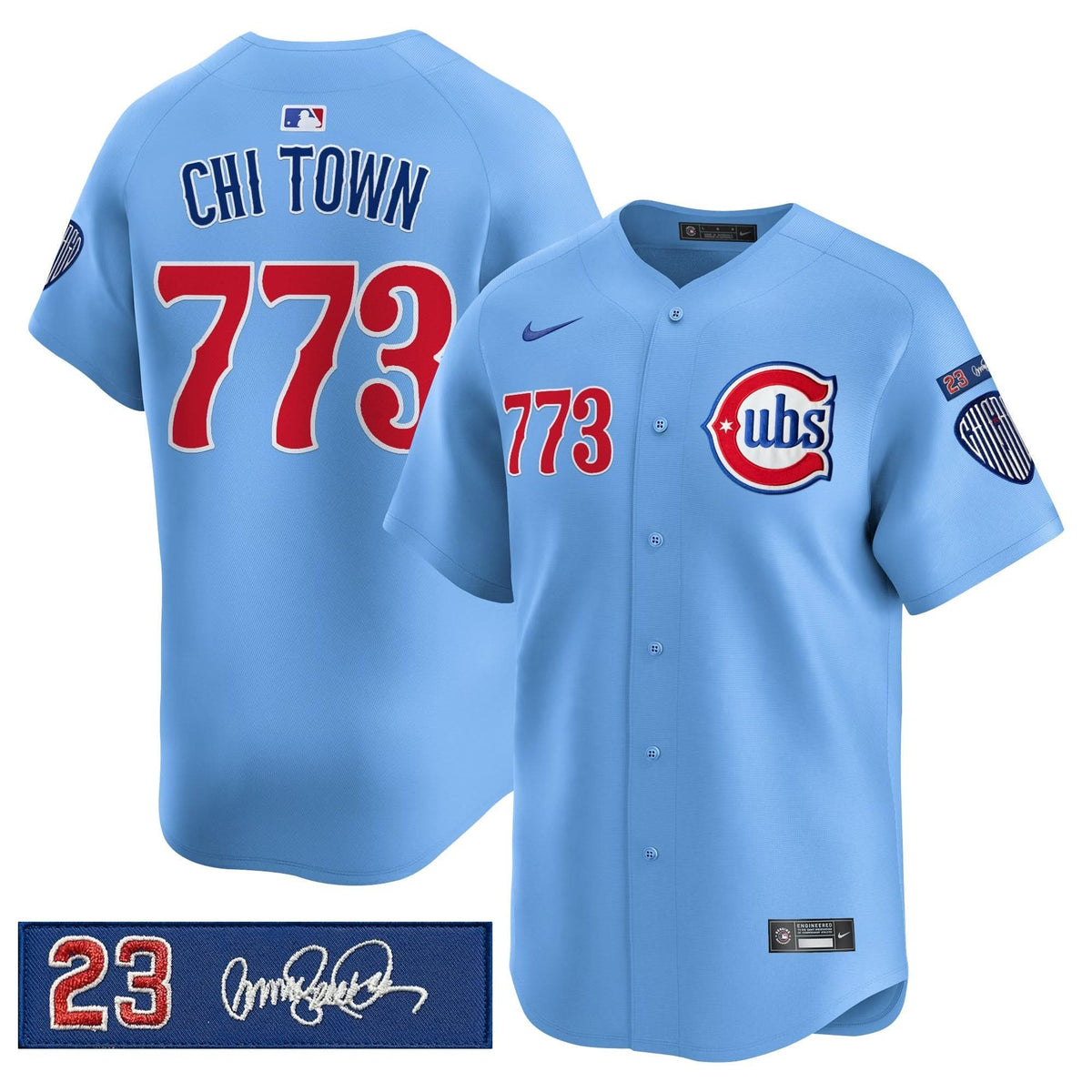 Chicago Cubs 'Ryne Sandberg Tribute' Vapor Premier Limited Jersey V3 - Stitched
