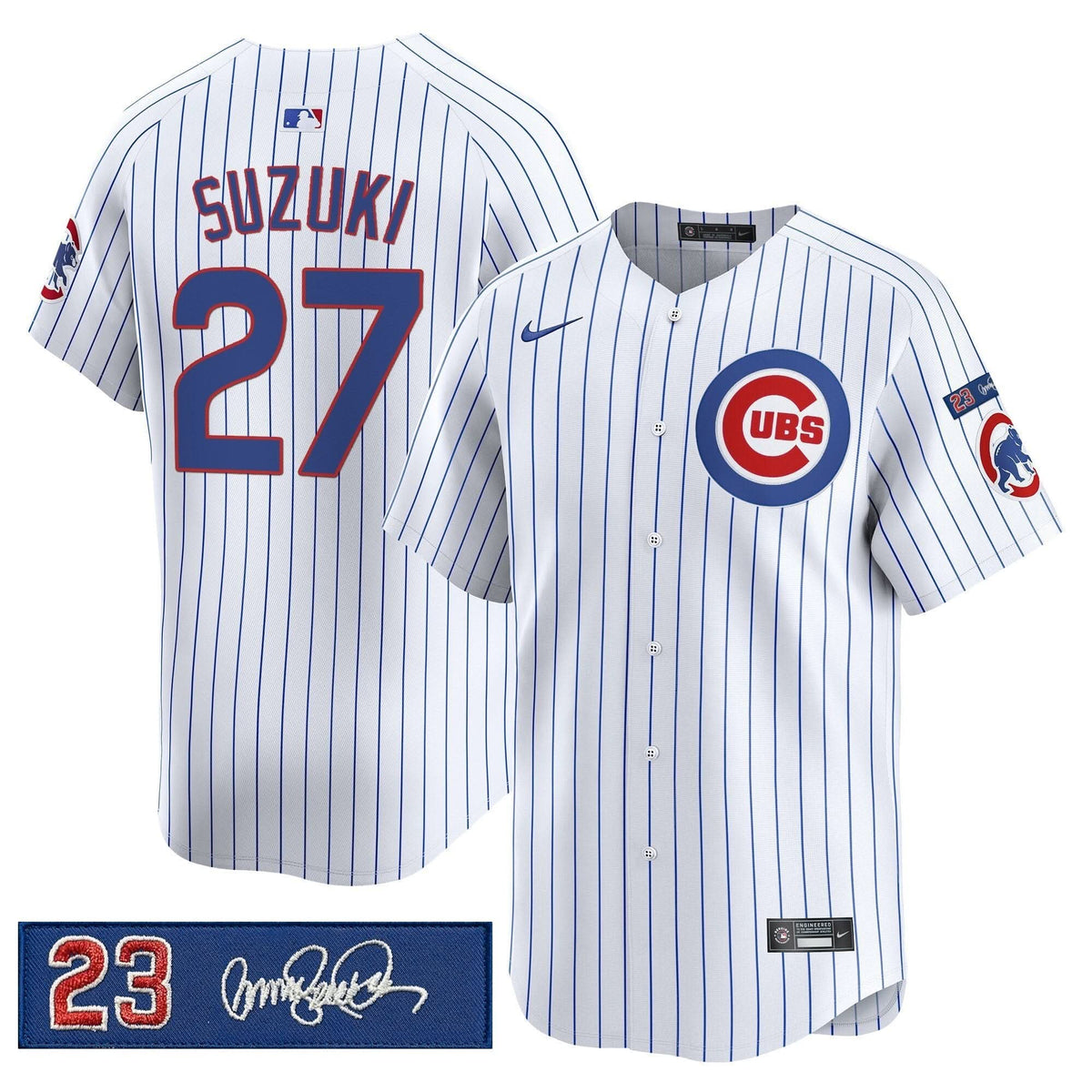Chicago Cubs 'Ryne Sandberg Tribute' Vapor Premier Limited Jersey V3 - Stitched