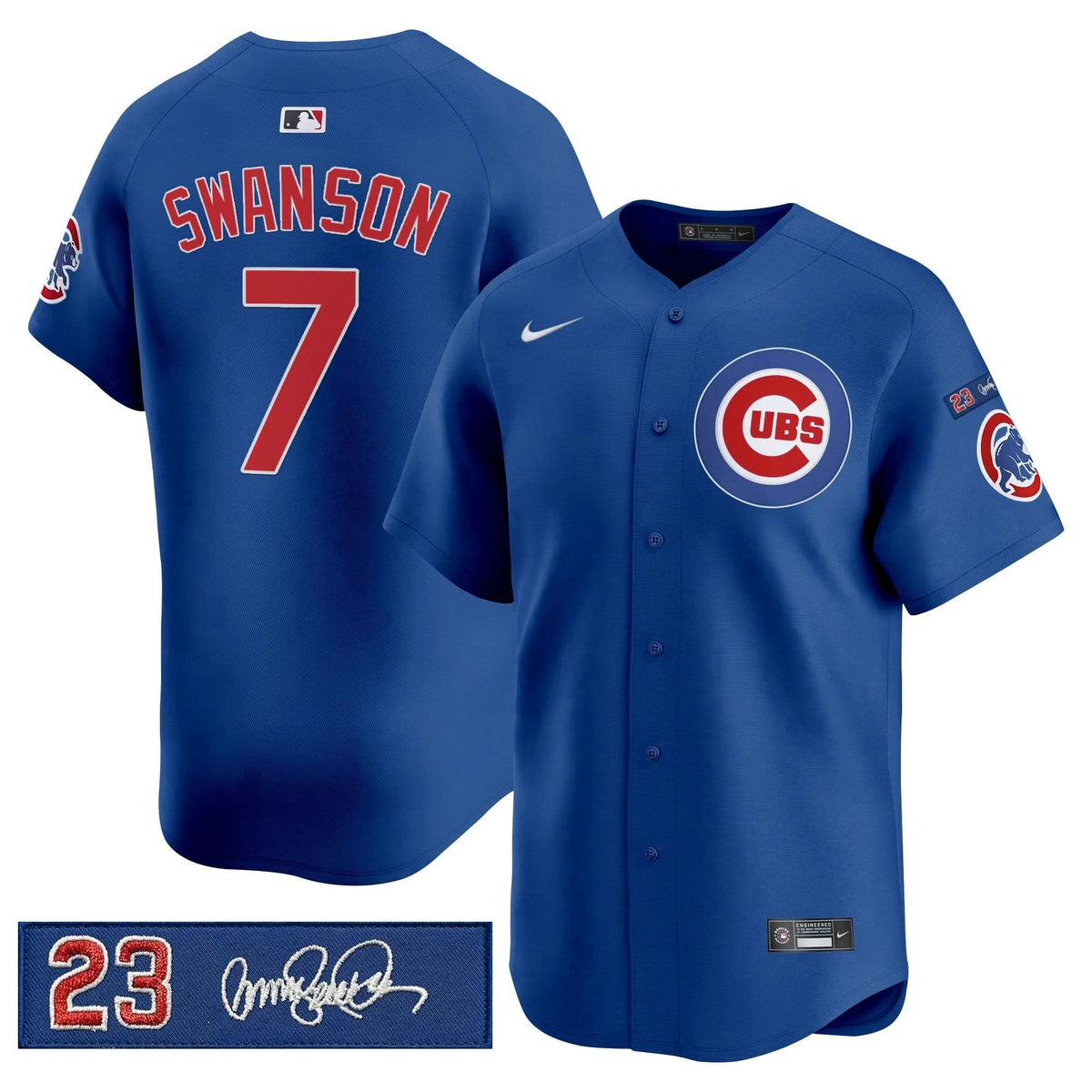 Chicago Cubs 'Ryne Sandberg Tribute' Vapor Premier Limited Jersey V3 - Stitched