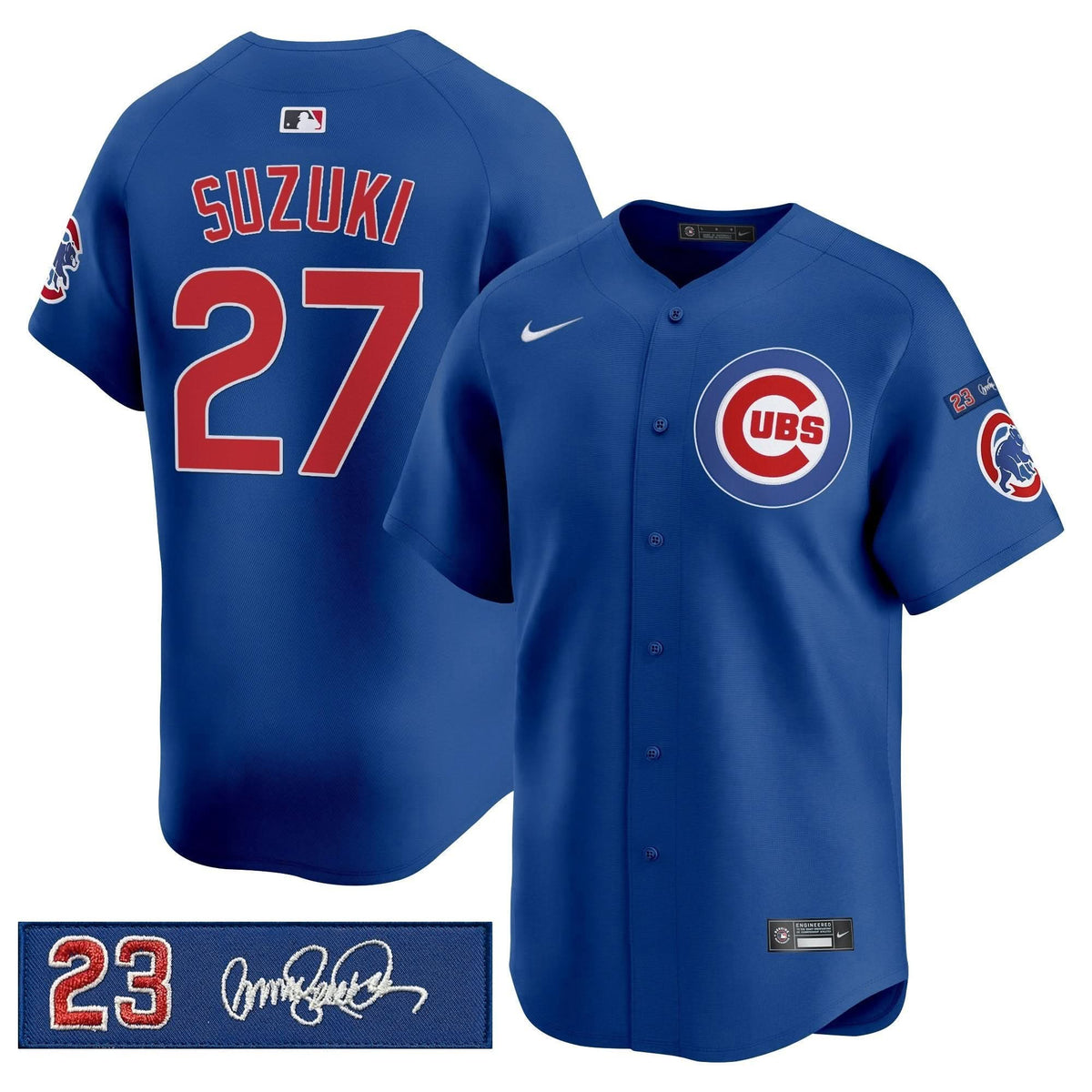 Chicago Cubs 'Ryne Sandberg Tribute' Vapor Premier Limited Jersey V3 - Stitched