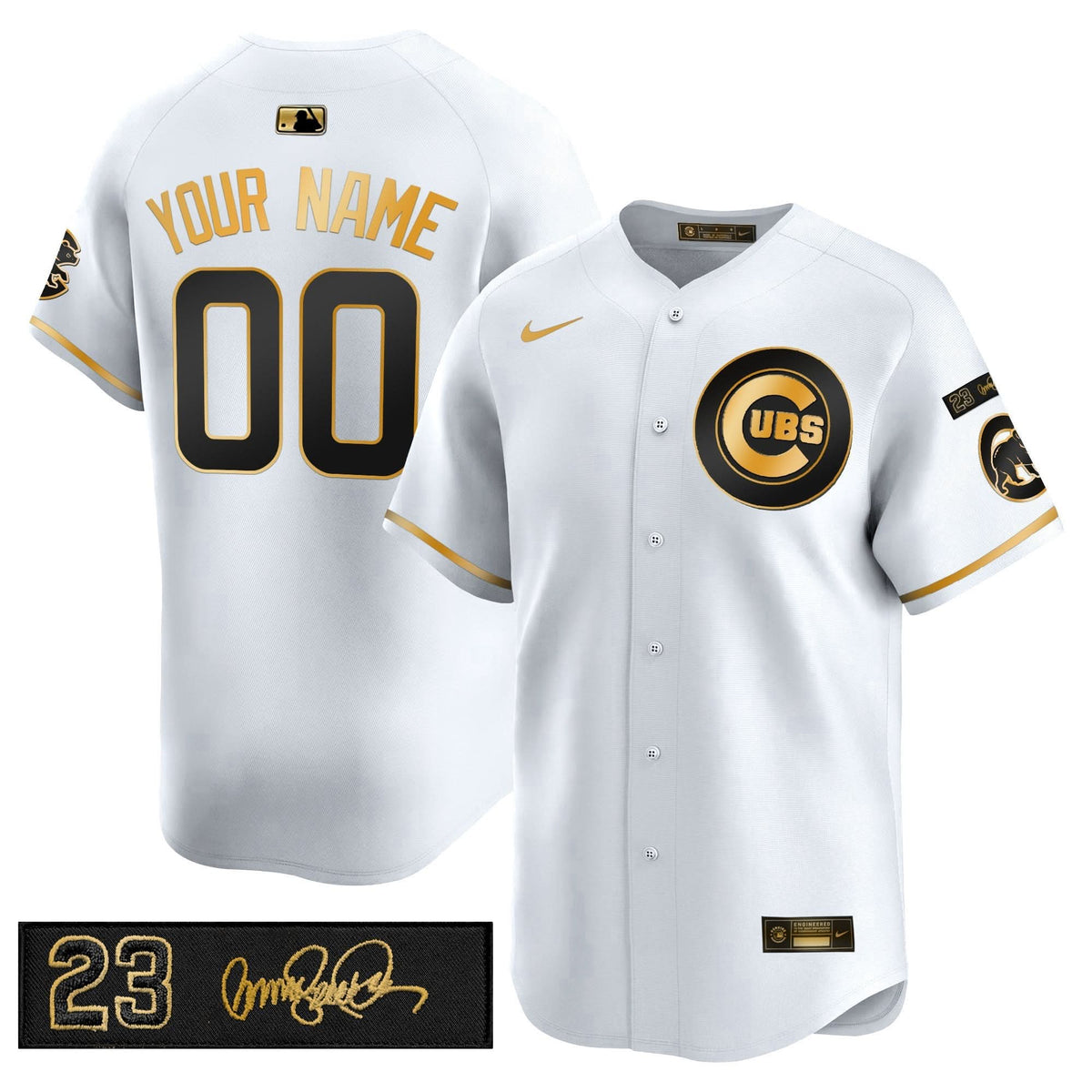 Chicago Cubs 'Ryne Sandberg Tribute' Vapor Premier Limited Custom Jersey V3 - Stitched