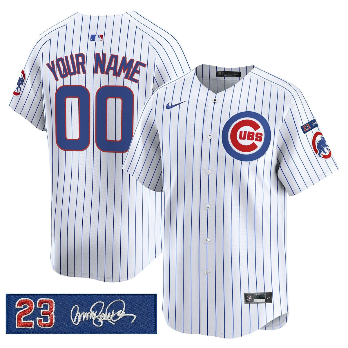 Chicago Cubs 'Ryne Sandberg Tribute' Vapor Premier Limited Custom Jersey V3 - Stitched