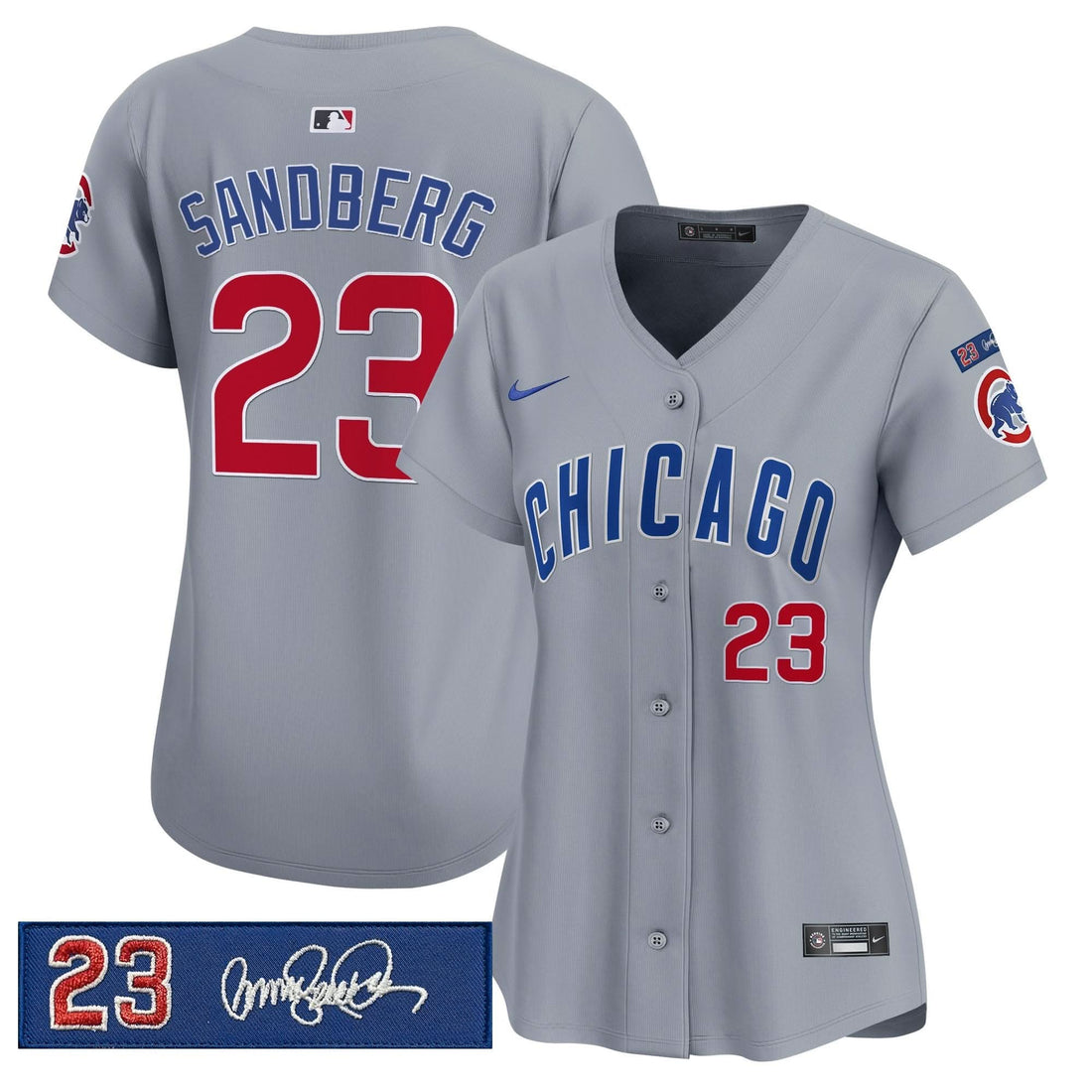 Women's CC 'Ryne Sandberg Tribute' Vapor Premier Limited Jersey V3 - Stitched-Cuztomshoes
