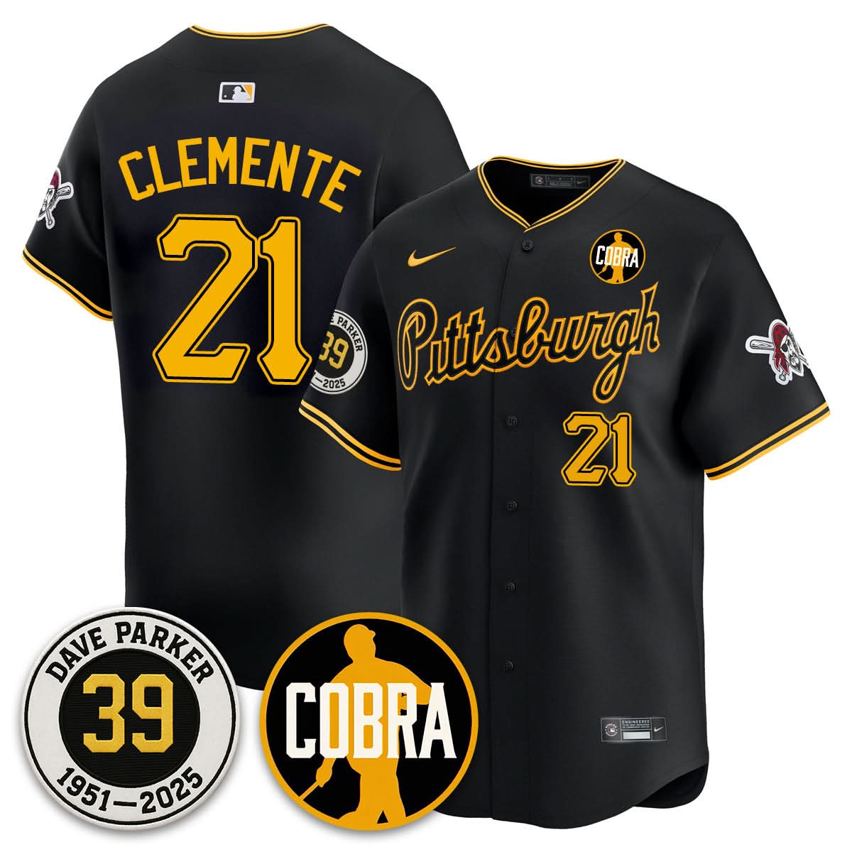 Philadelphia Phillies Memories Dave Parker Jersey- COBRA Patch - Stitched