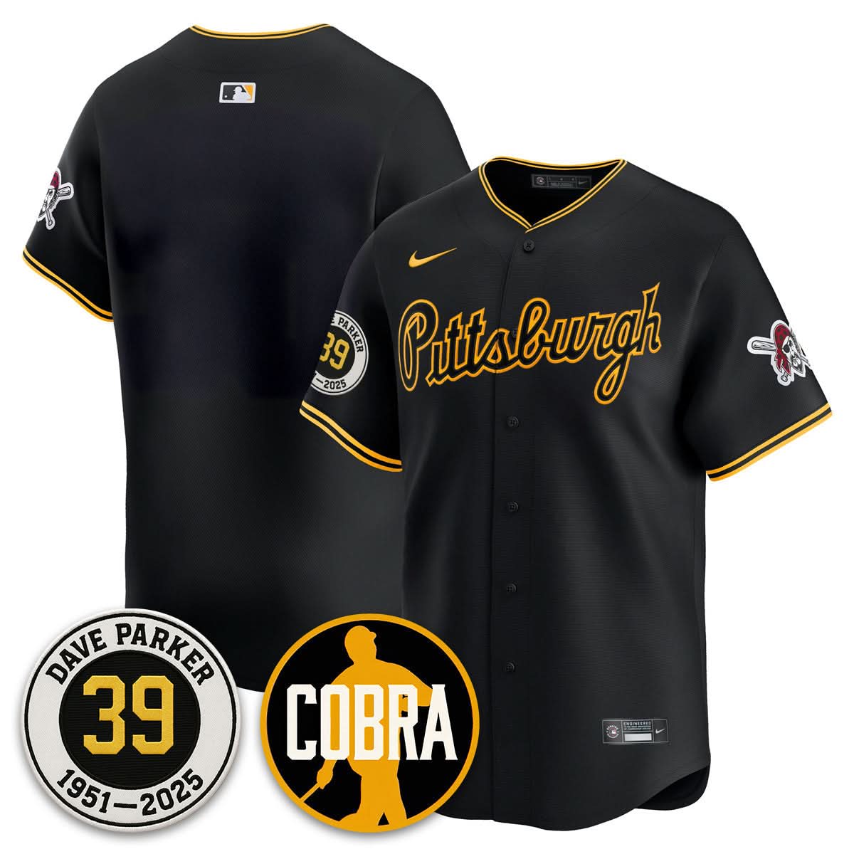 Philadelphia Phillies Memories Dave Parker Jersey- COBRA Patch - Stitched
