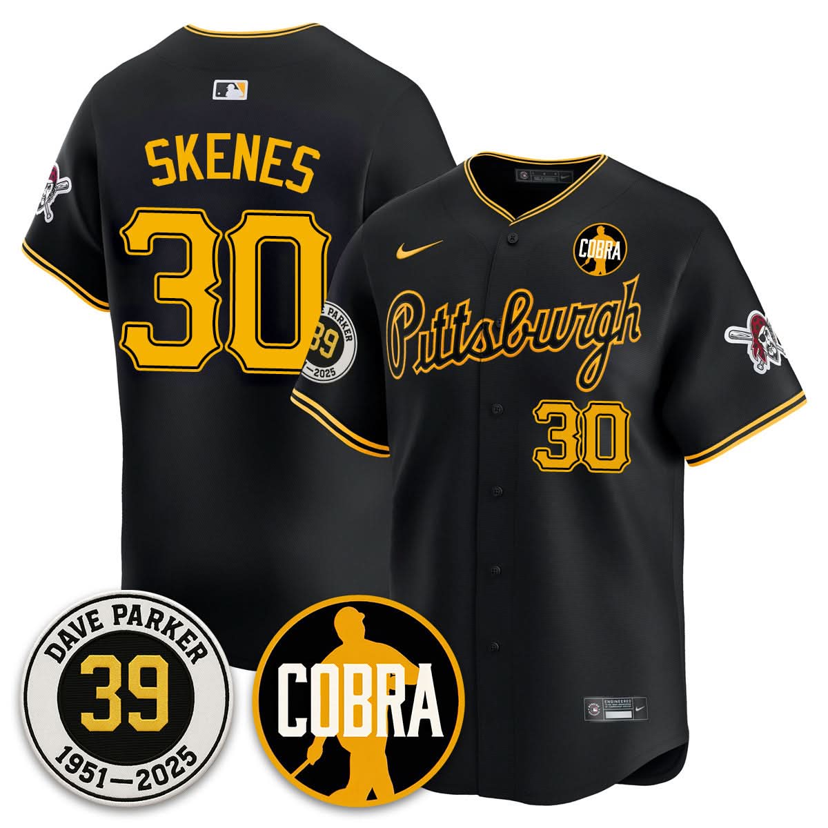 Philadelphia Phillies Memories Dave Parker Jersey- COBRA Patch - Stitched