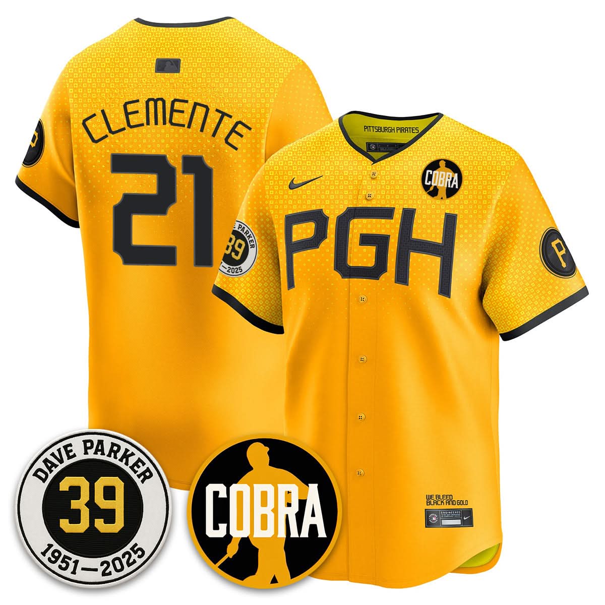 Philadelphia Phillies Memories Dave Parker Jersey- COBRA Patch - Stitched