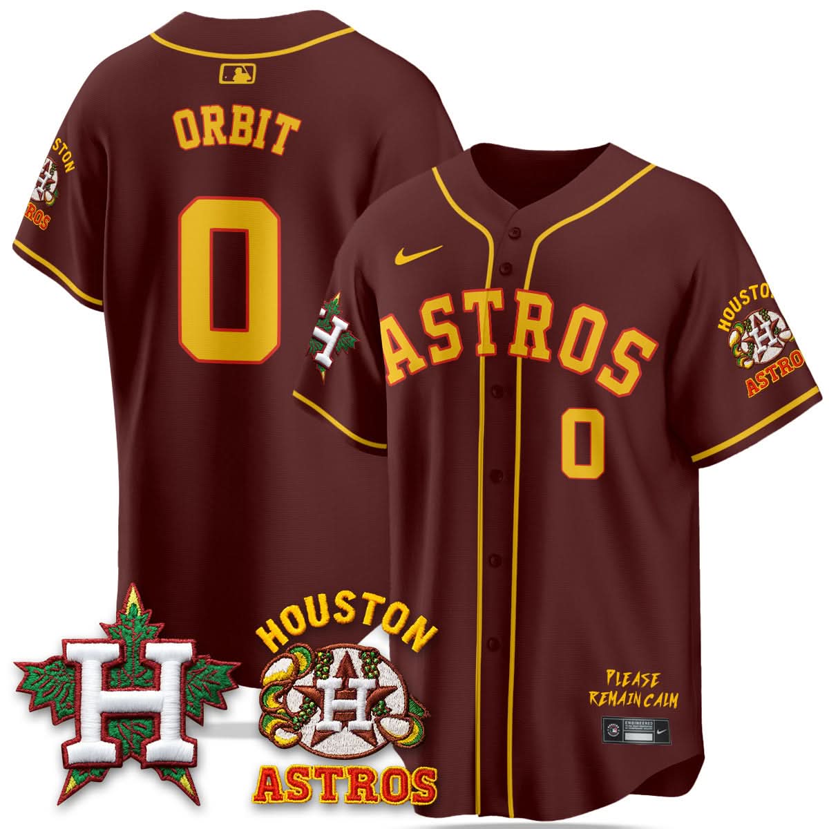 Houston Astros "Hopadillo" Limited Jersey - Stitched-Cuztomshoes