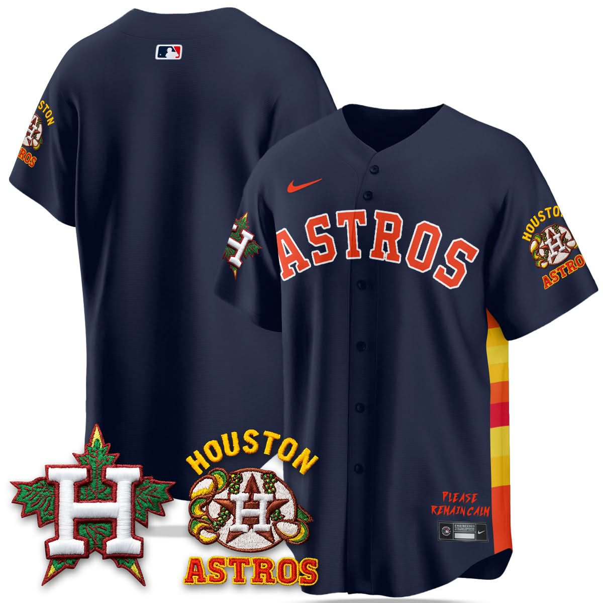 Houston Astros "Hopadillo" Limited Jersey - Stitched-Cuztomshoes