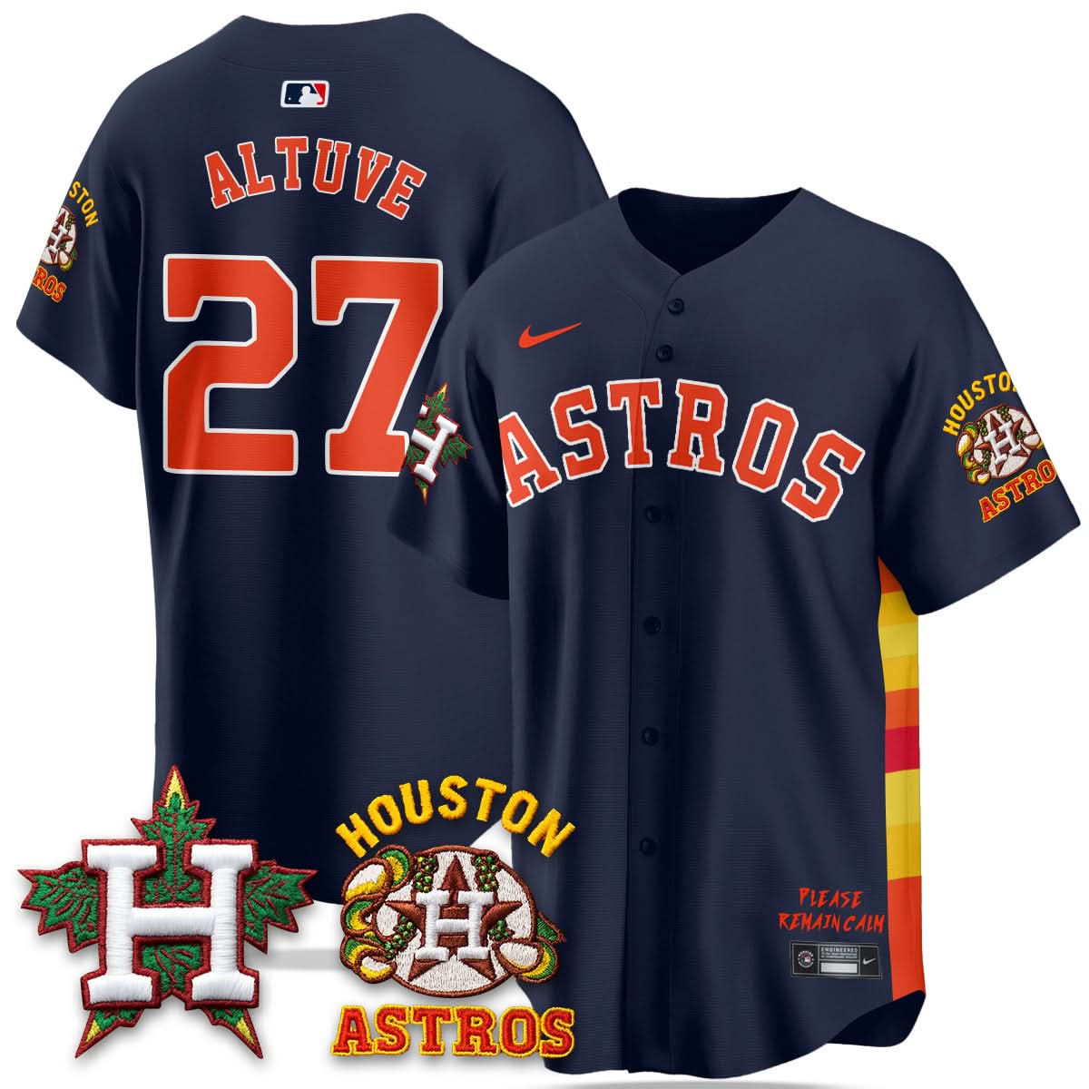 Houston Astros "Hopadillo" Limited Jersey - Stitched-Cuztomshoes