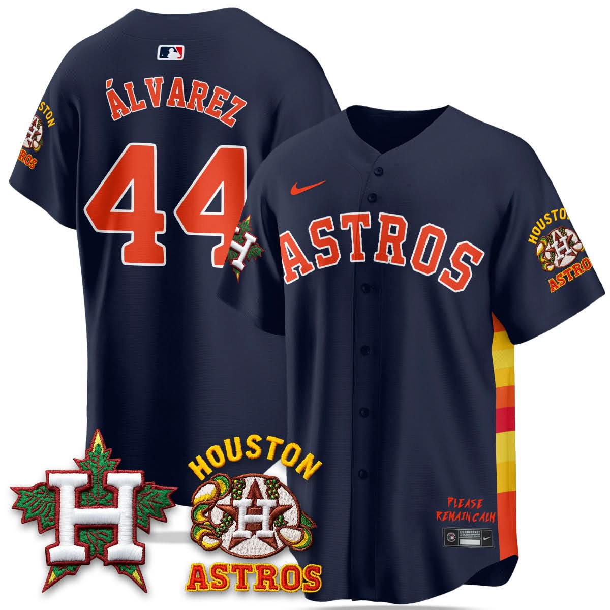 Houston Astros "Hopadillo" Limited Jersey - Stitched-Cuztomshoes