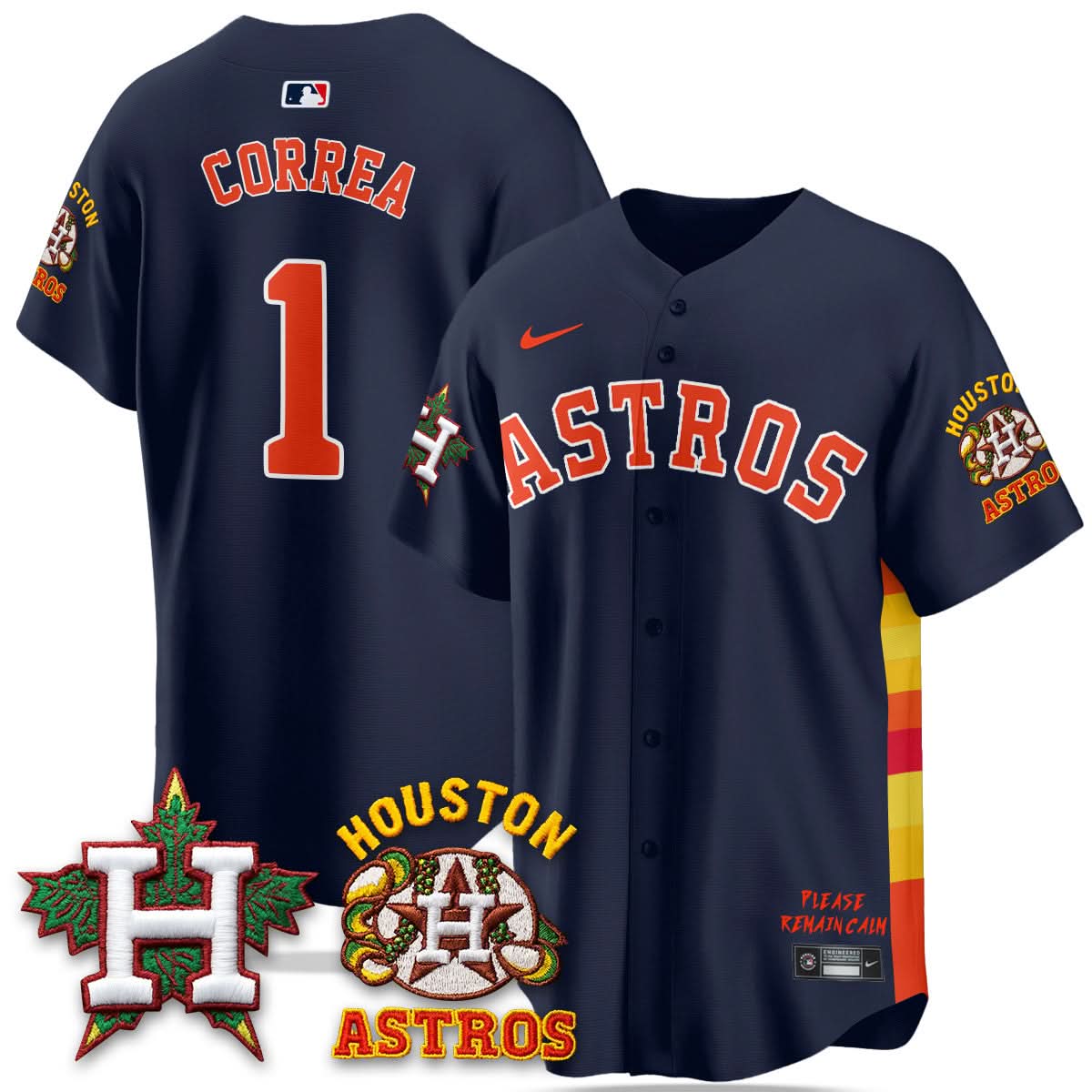 Houston Astros "Hopadillo" Limited Jersey - Stitched-Cuztomshoes