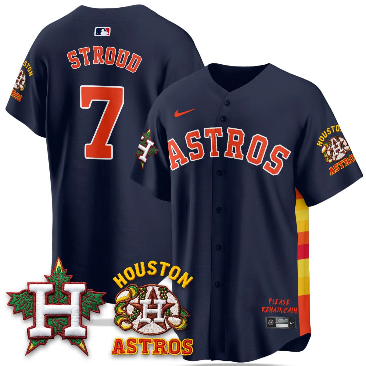 Houston Astros "Hopadillo" Limited Jersey - Stitched-Cuztomshoes