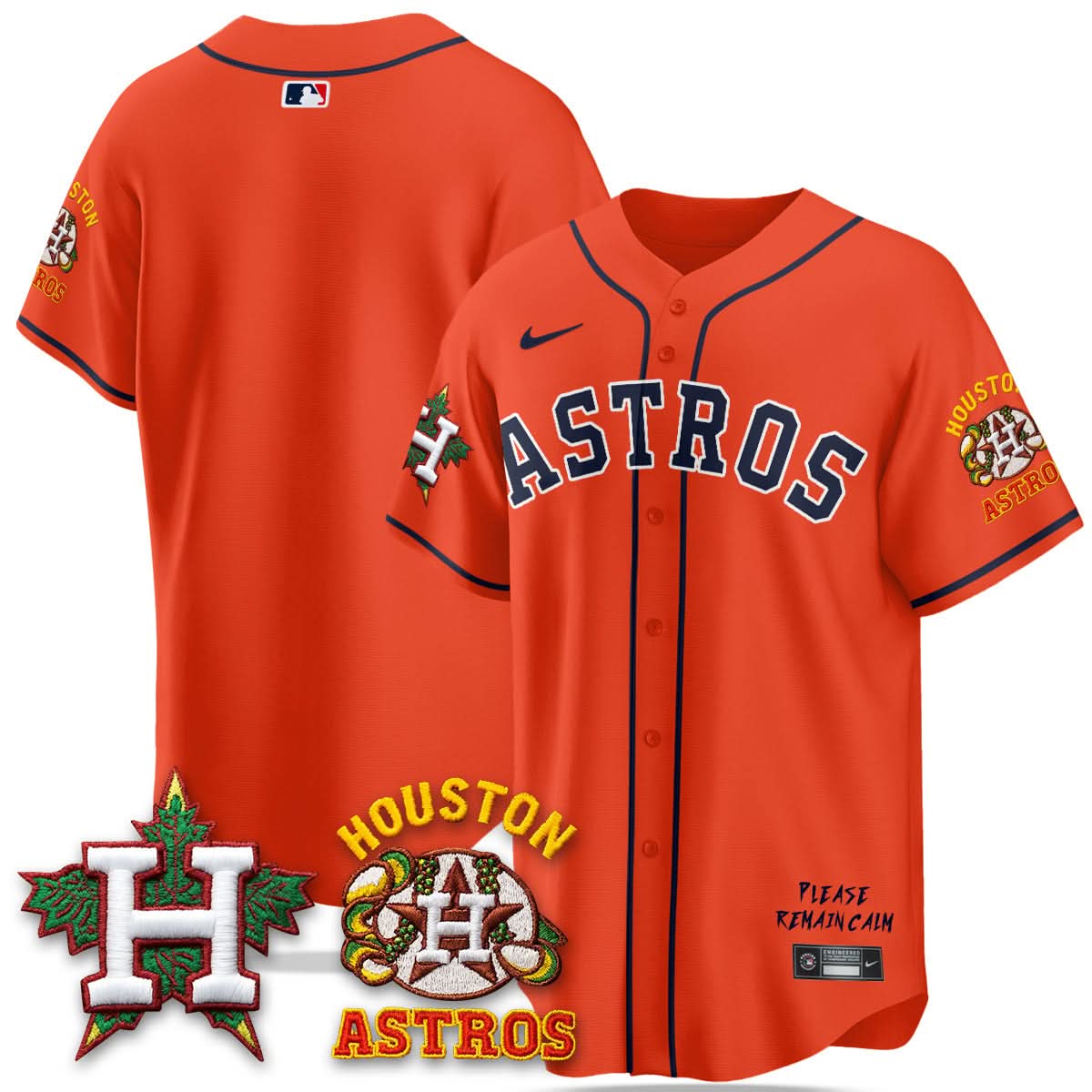Houston Astros "Hopadillo" Limited Jersey - Stitched-Cuztomshoes