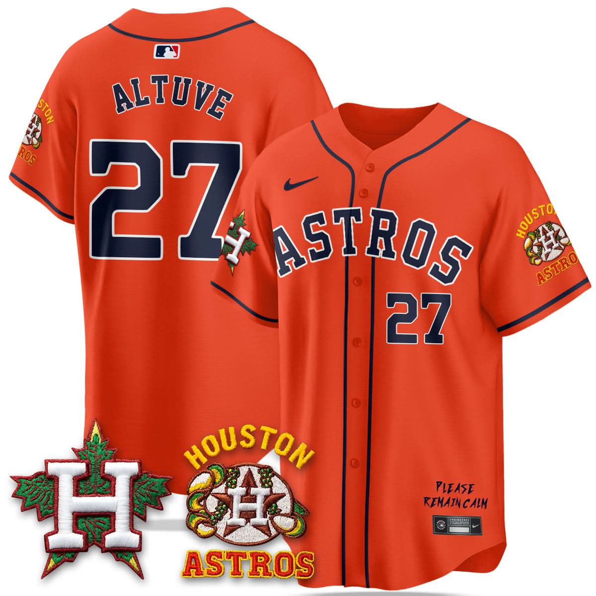 Houston Astros "Hopadillo" Limited Jersey - Stitched-Cuztomshoes