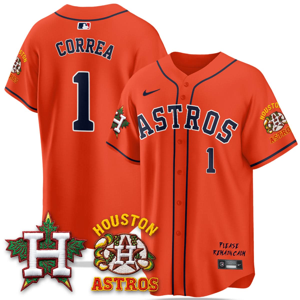 Houston Astros "Hopadillo" Limited Jersey - Stitched-Cuztomshoes
