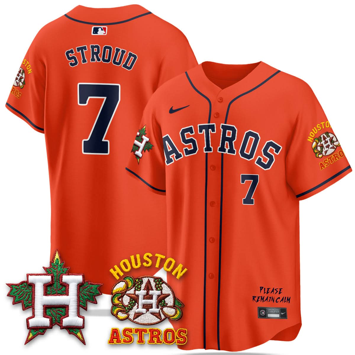 Houston Astros "Hopadillo" Limited Jersey - Stitched-Cuztomshoes