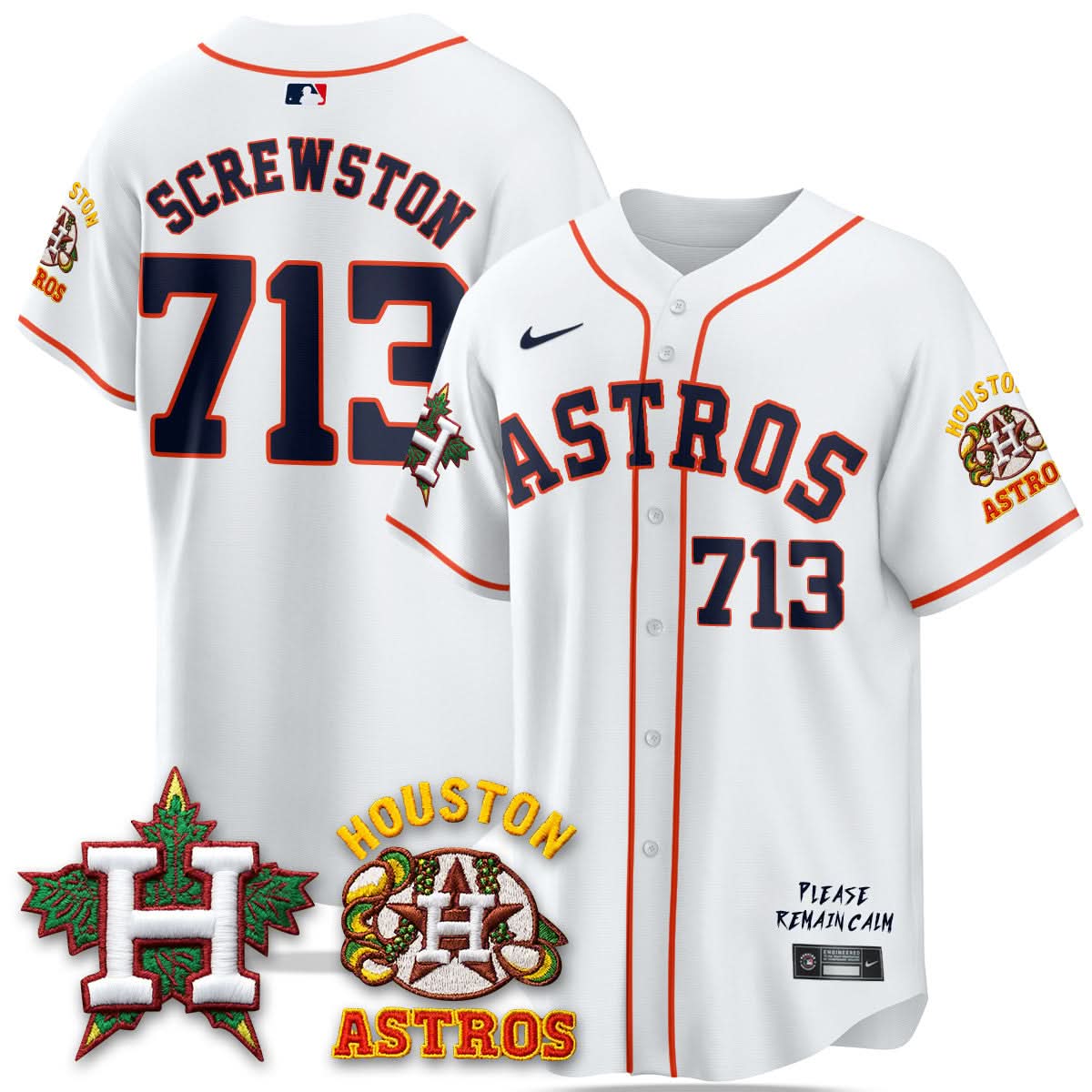Houston Astros "Hopadillo" Limited Jersey - Stitched-Cuztomshoes