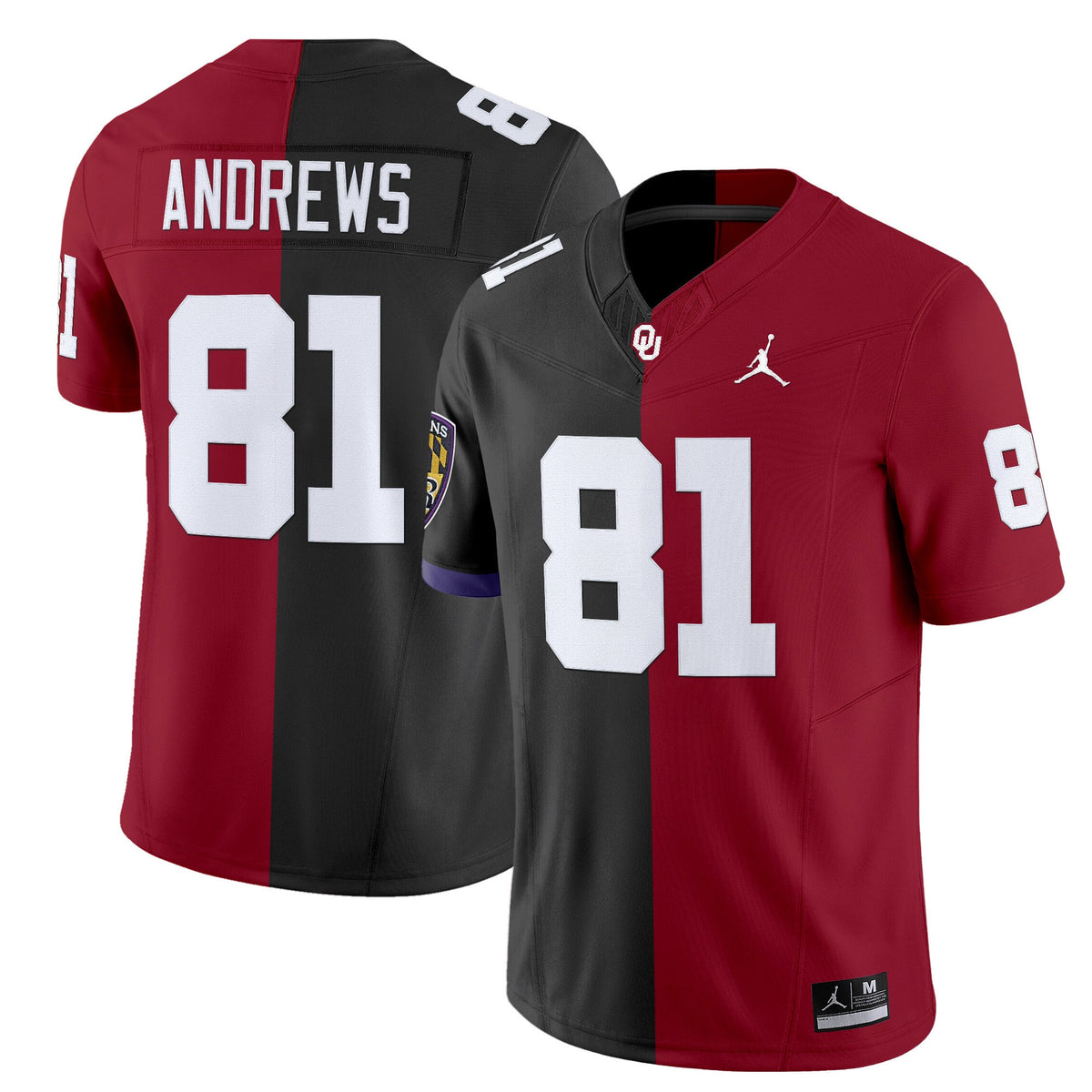 Oklahoma Sooners Split Vapor Limited Jersey