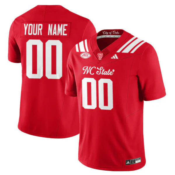 Nebraska Cornhuskers State Wolfpack 'City of Oaks' Vapor Limited Custom Jersey-Cuztomshoes