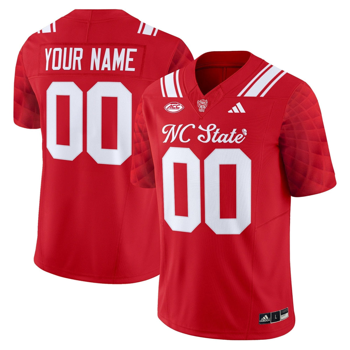 Nebraska Cornhuskers State Wolfpack 'City of Oaks' Vapor Limited Custom Jersey-Cuztomshoes
