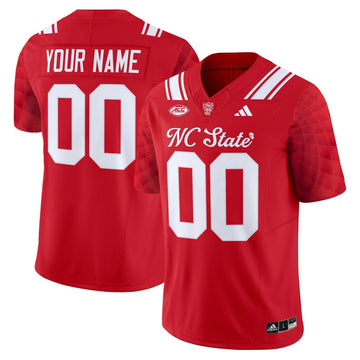 Nebraska Cornhuskers State Wolfpack 'City of Oaks' Vapor Limited Custom Jersey-Cuztomshoes
