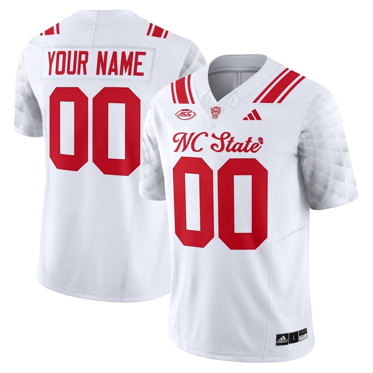 Nebraska Cornhuskers State Wolfpack 'City of Oaks' Vapor Limited Custom Jersey-Cuztomshoes