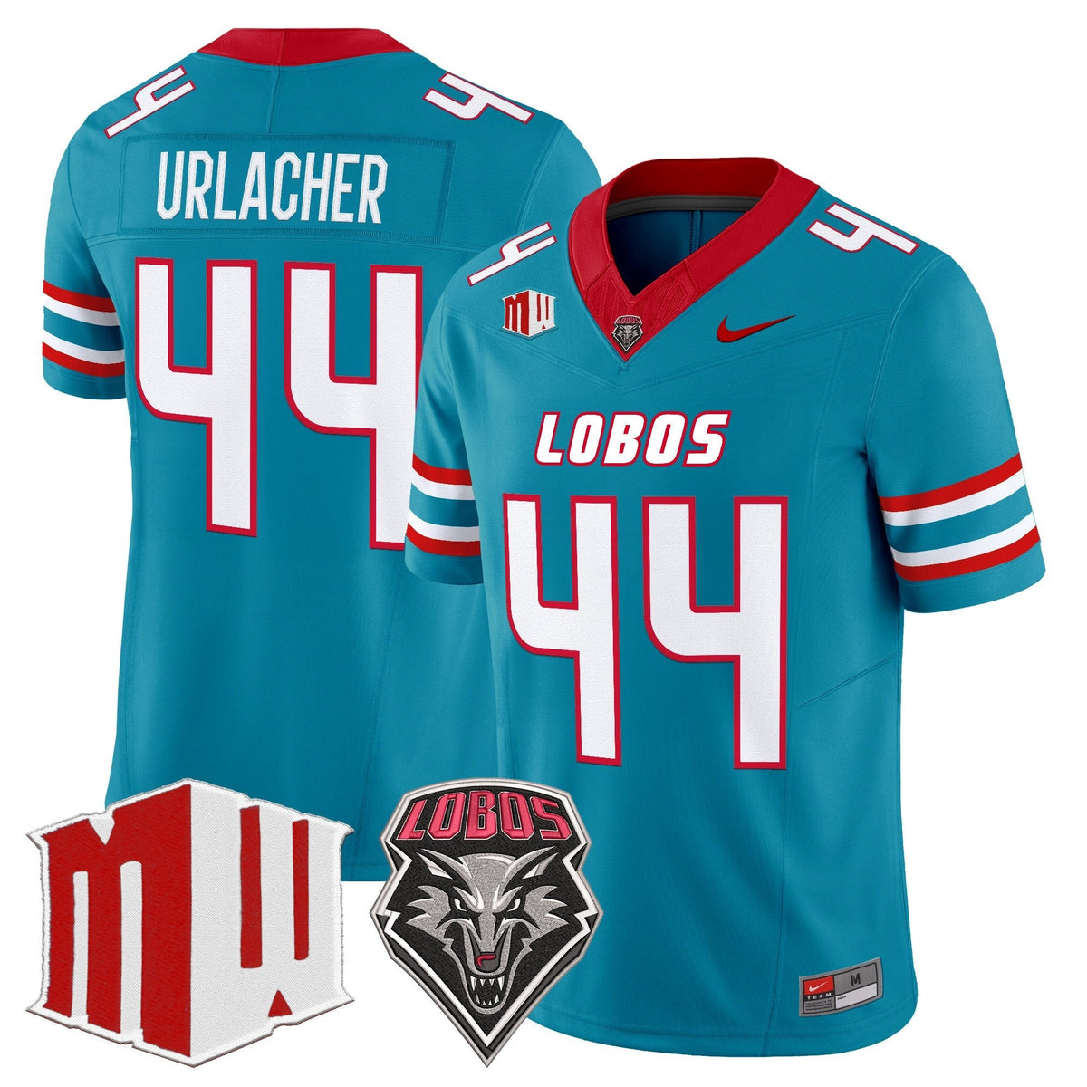 New Mexico Lobos 2026 Vapor Limited Jersey - Stitched-Cuztomshoes