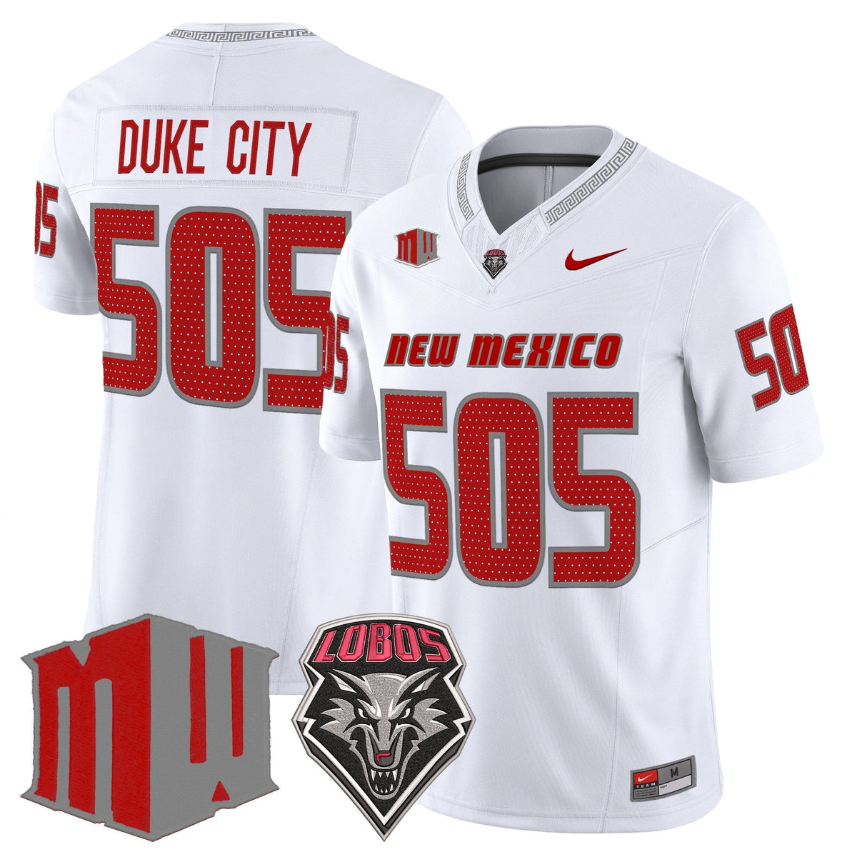 New Mexico Lobos 2026 Vapor Limited Jersey - Stitched-Cuztomshoes