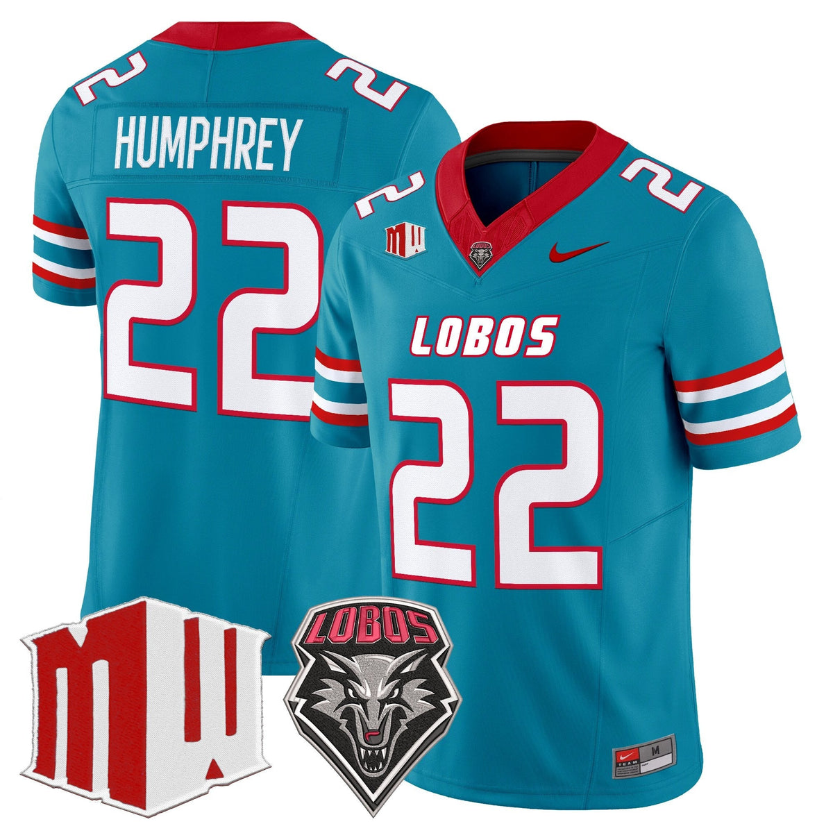 New Mexico Lobos 2026 Vapor Limited Jersey - Stitched-Cuztomshoes
