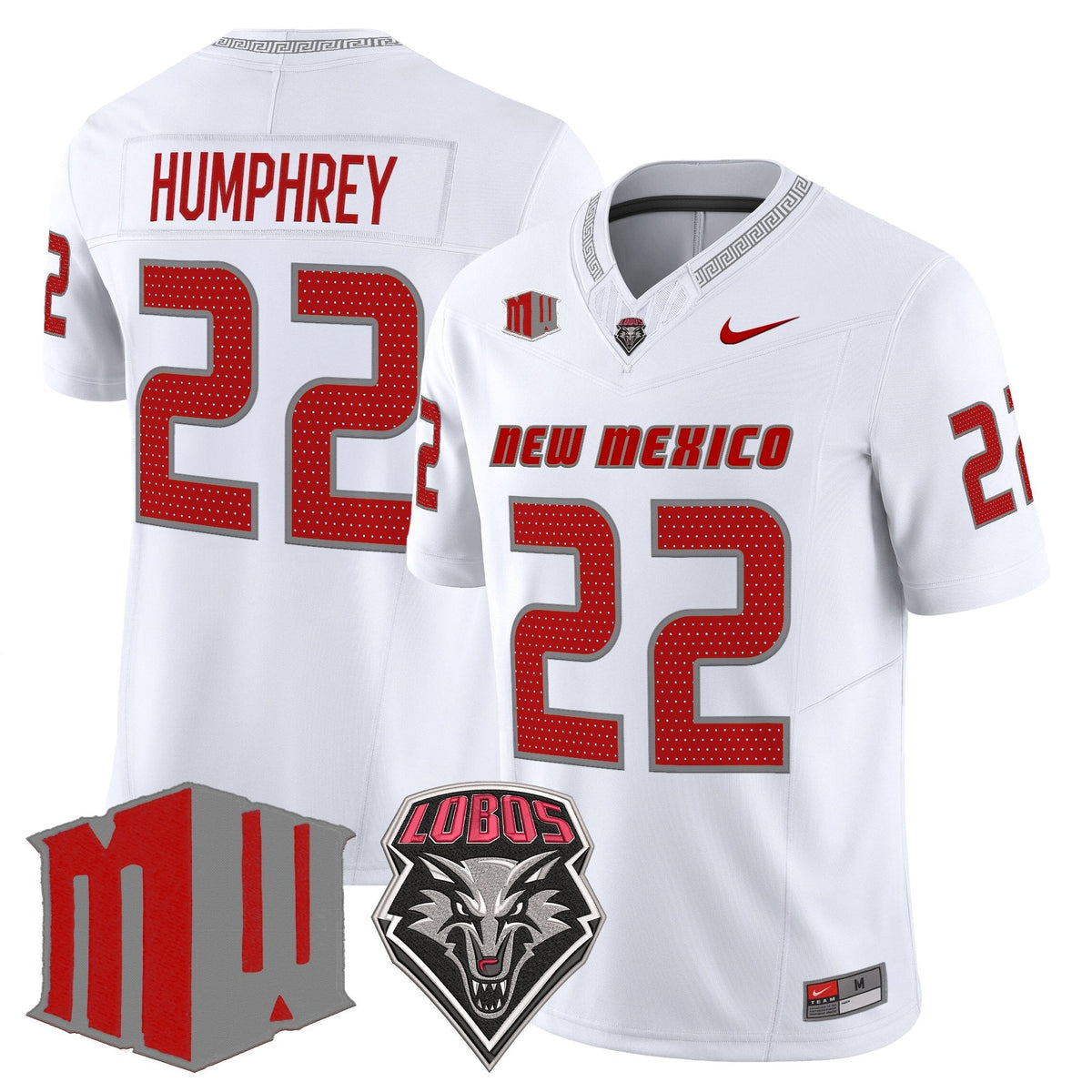 New Mexico Lobos 2026 Vapor Limited Jersey - Stitched-Cuztomshoes
