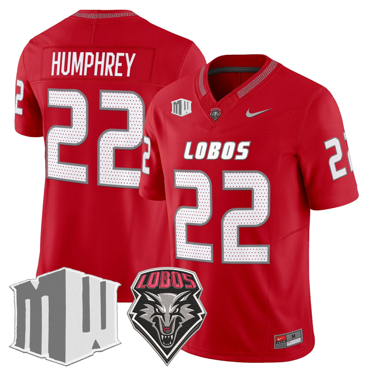 New Mexico Lobos 2026 Vapor Limited Jersey - Stitched-Cuztomshoes