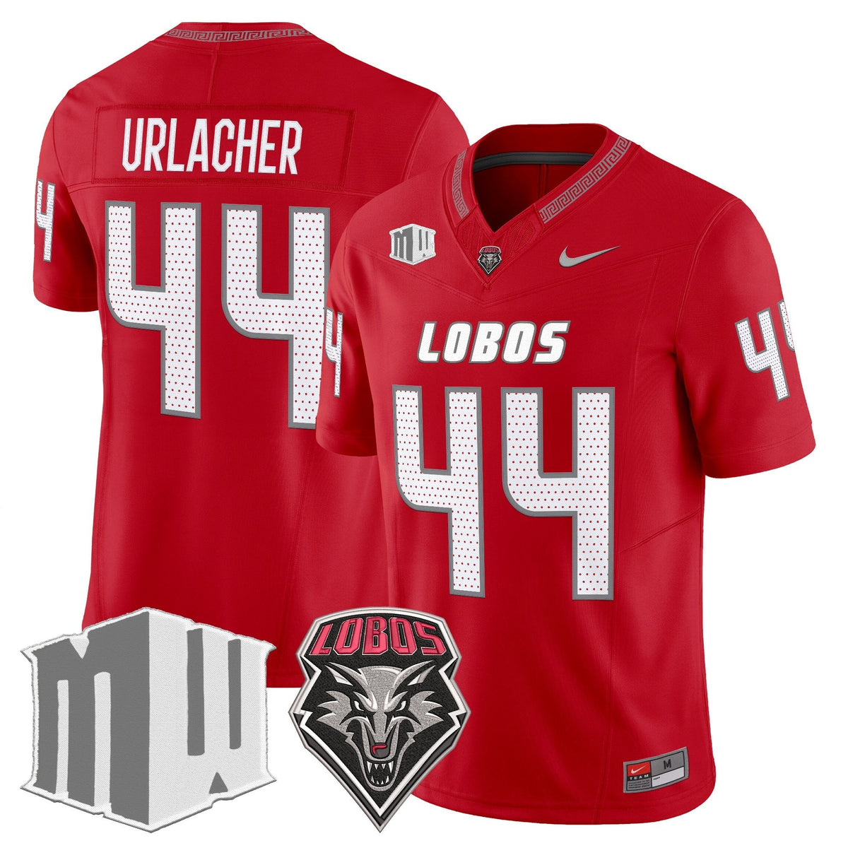 New Mexico Lobos 2026 Vapor Limited Jersey - Stitched-Cuztomshoes