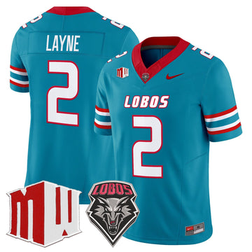 New Mexico Lobos 2026 Vapor Limited Jersey - Stitched-Cuztomshoes