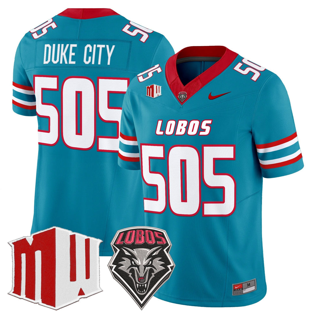 New Mexico Lobos 2026 Vapor Limited Jersey - Stitched-Cuztomshoes