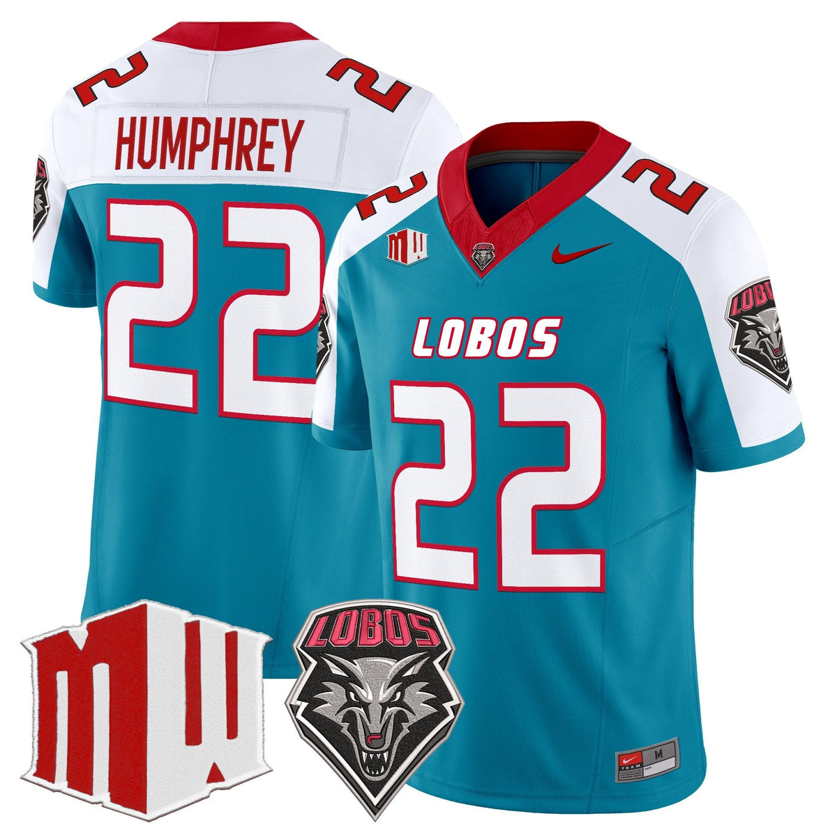 New Mexico Lobos 2026 Vapor Limited Jersey - Stitched-Cuztomshoes