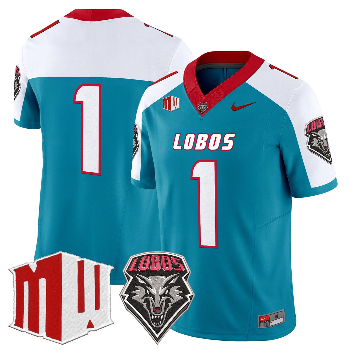 New Mexico Lobos 2026 Vapor Limited Jersey - Stitched-Cuztomshoes