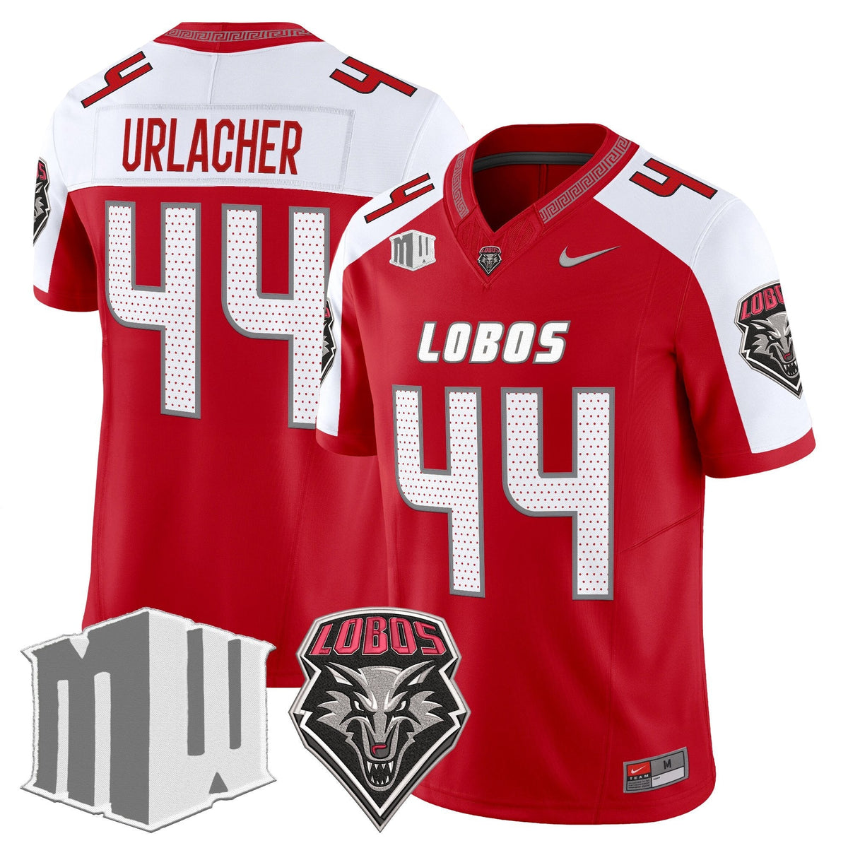 New Mexico Lobos 2026 Vapor Limited Jersey - Stitched-Cuztomshoes