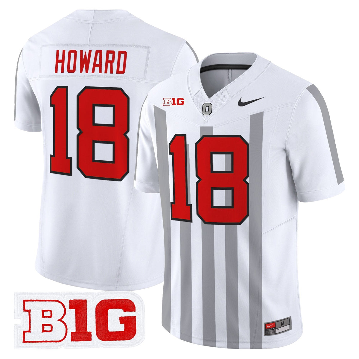 Ohio State Buckeyes Throwback Vapor Limited Jersey - Stitched