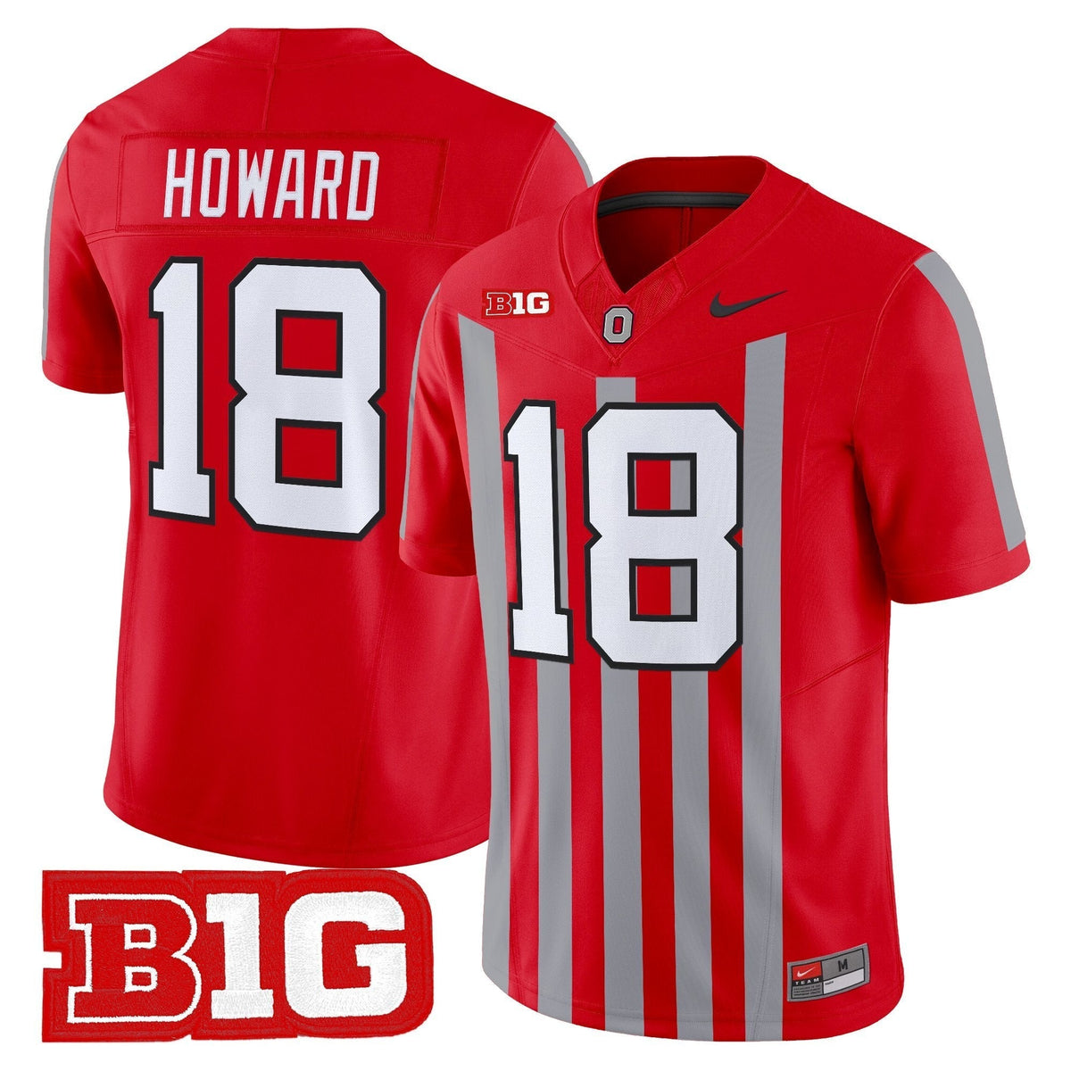Ohio State Buckeyes Throwback Vapor Limited Jersey - Stitched