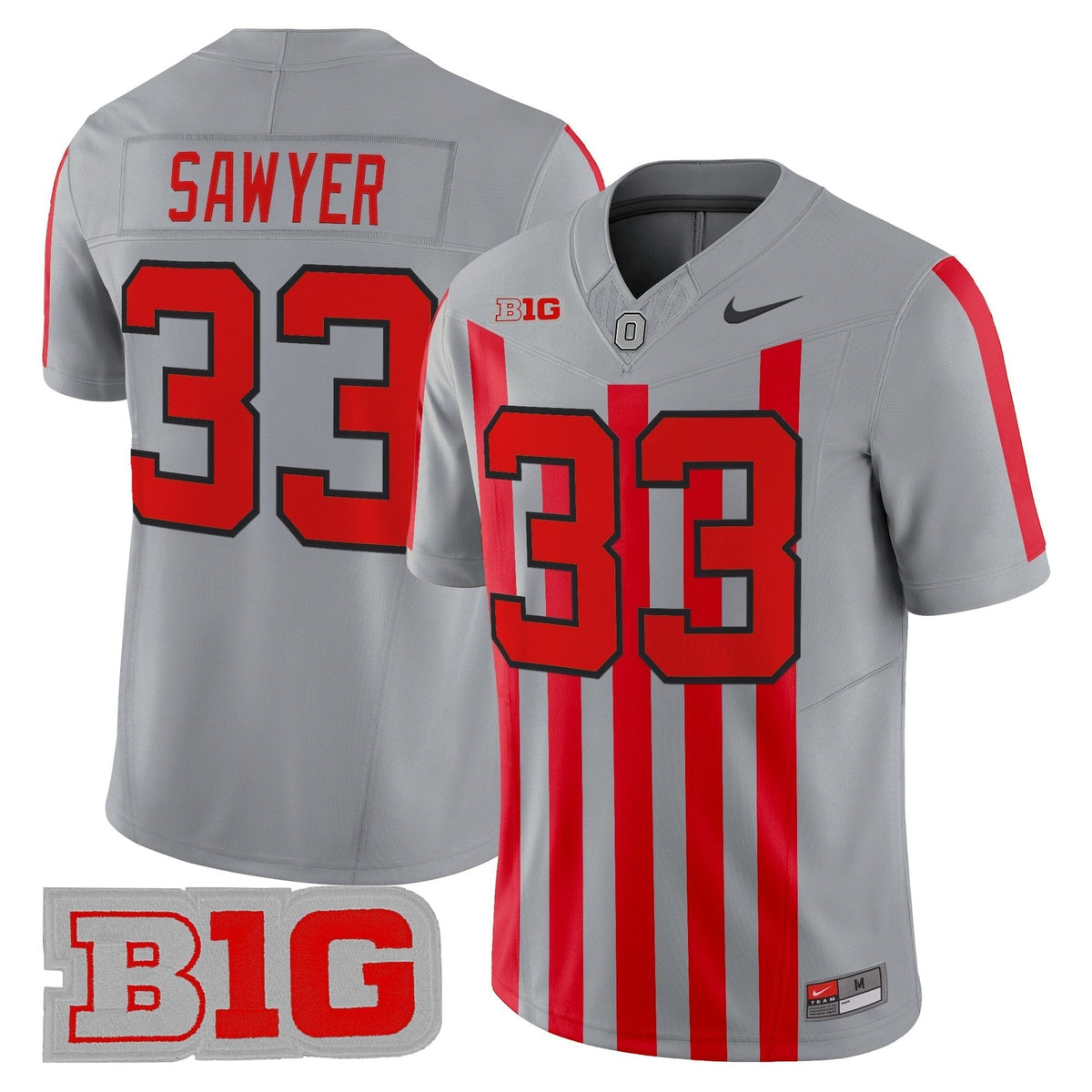 Ohio State Buckeyes Throwback Vapor Limited Jersey - Stitched