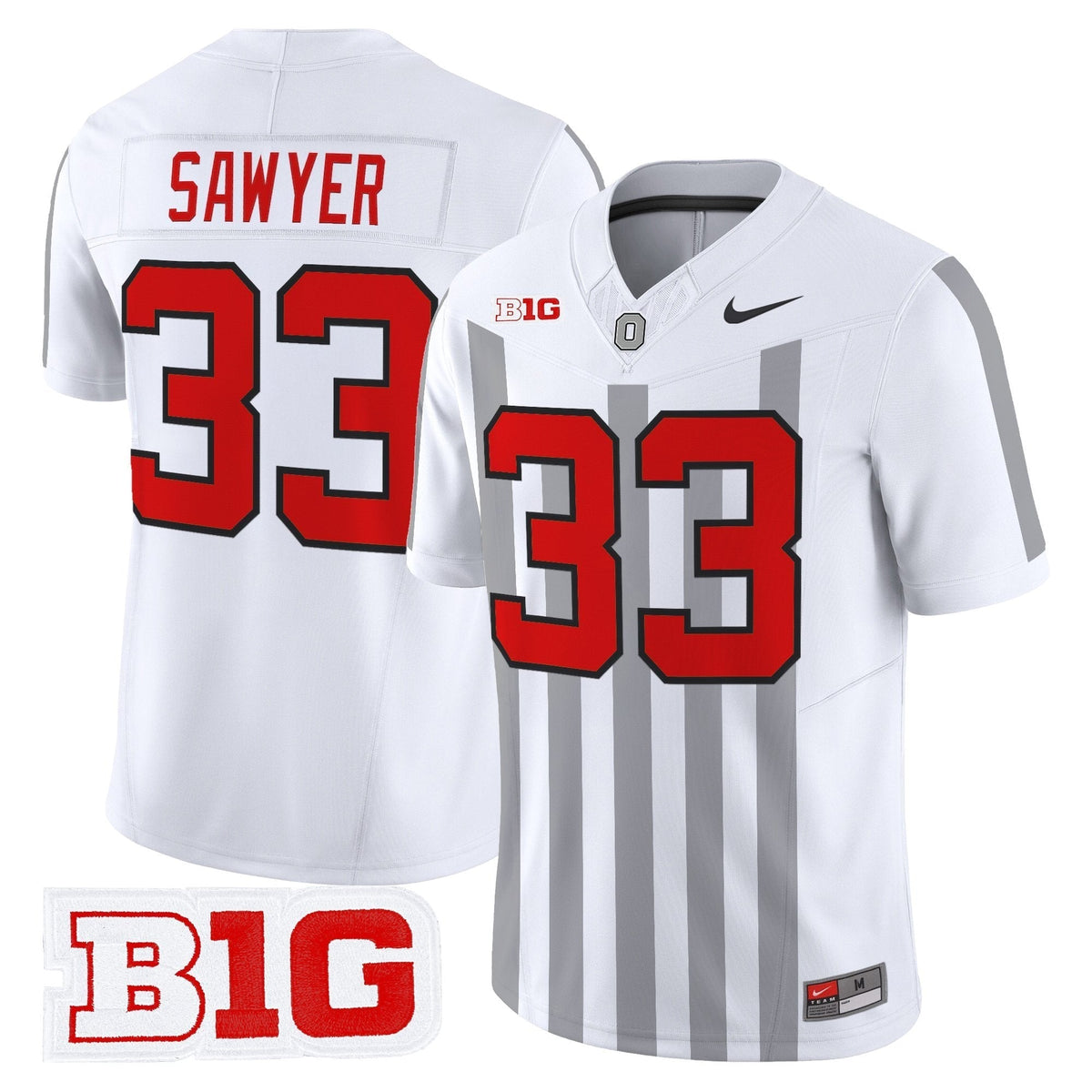 Ohio State Buckeyes Throwback Vapor Limited Jersey - Stitched