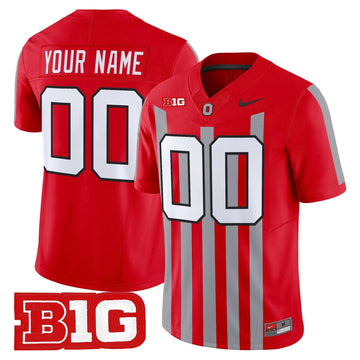 Ohio State Buckeyes Throwback Vapor Limited Custom Jersey - Stitched