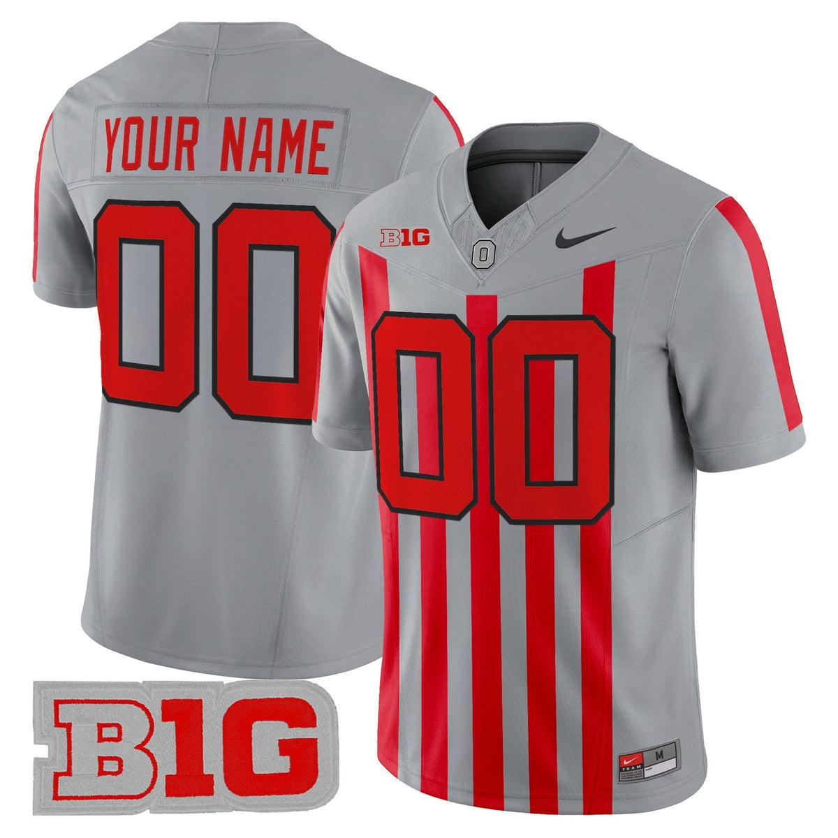 Ohio State Buckeyes Throwback Vapor Limited Custom Jersey - Stitched