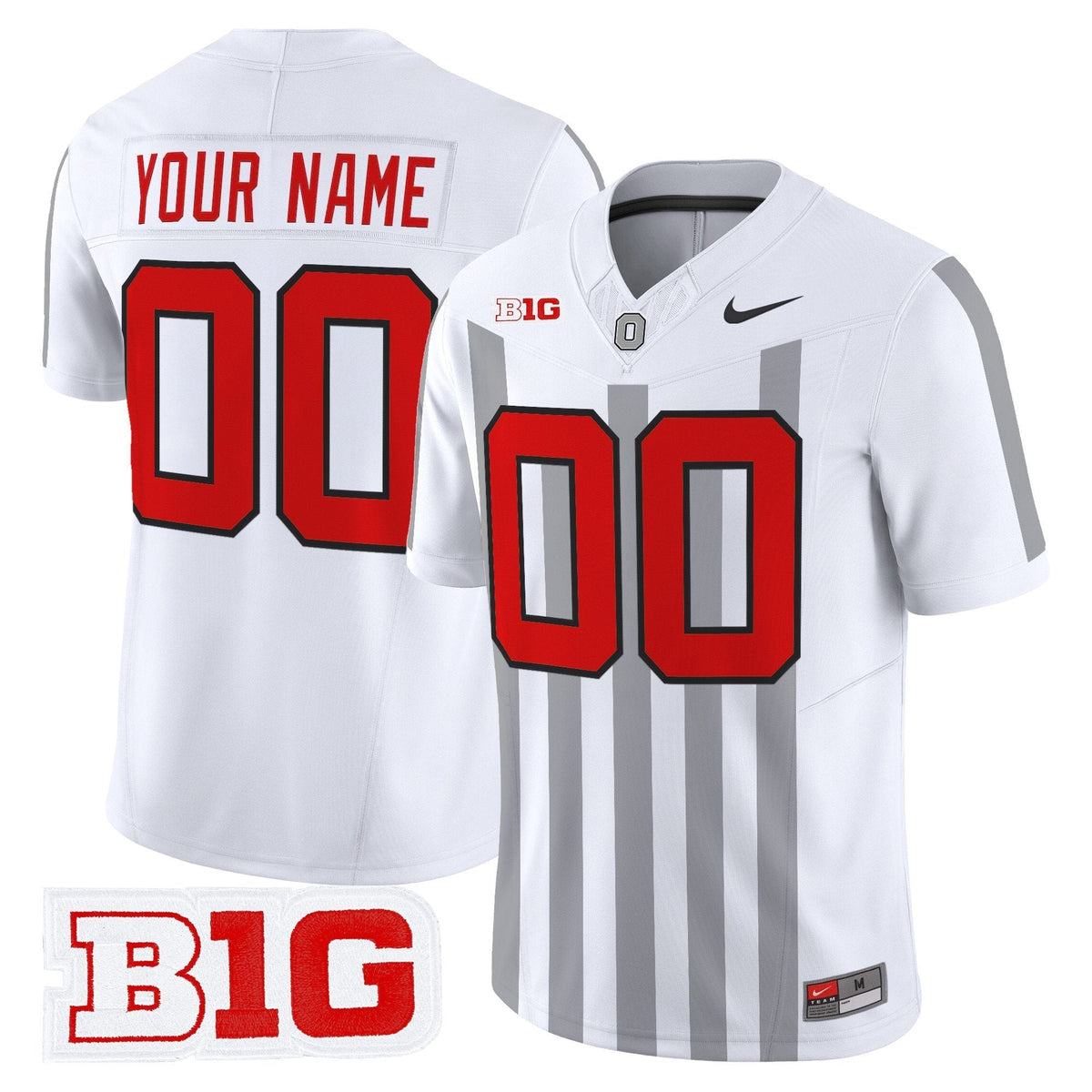 Ohio State Buckeyes Throwback Vapor Limited Custom Jersey - Stitched