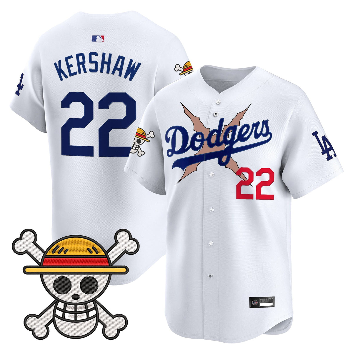 Los Angeles Dodgers x OP Vapor Premier Limited Jersey - Stitched