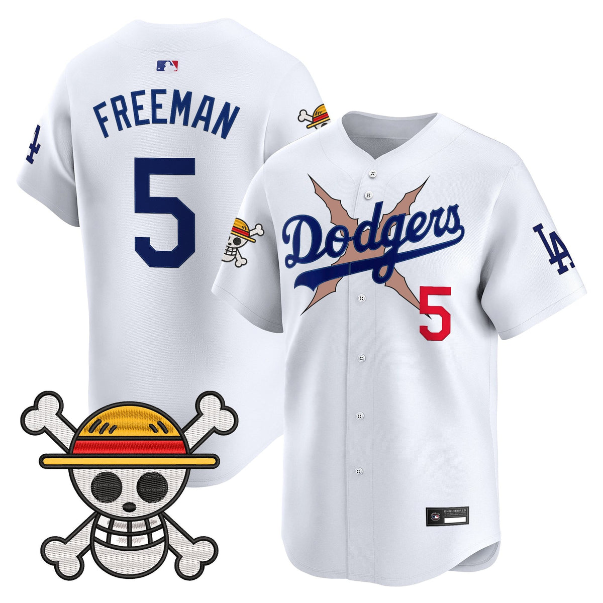 Los Angeles Dodgers x OP Vapor Premier Limited Jersey - Stitched