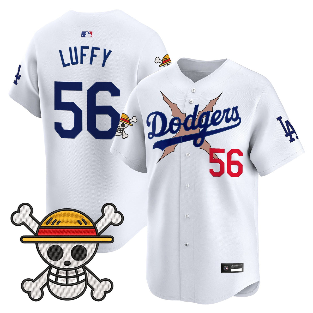 Los Angeles Dodgers x OP Vapor Premier Limited Jersey - Stitched