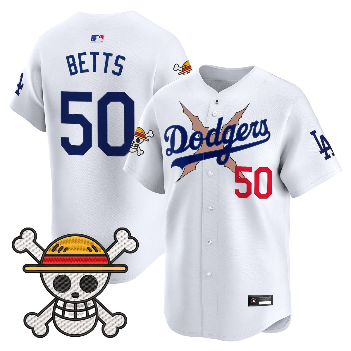 Los Angeles Dodgers x OP Vapor Premier Limited Jersey - Stitched