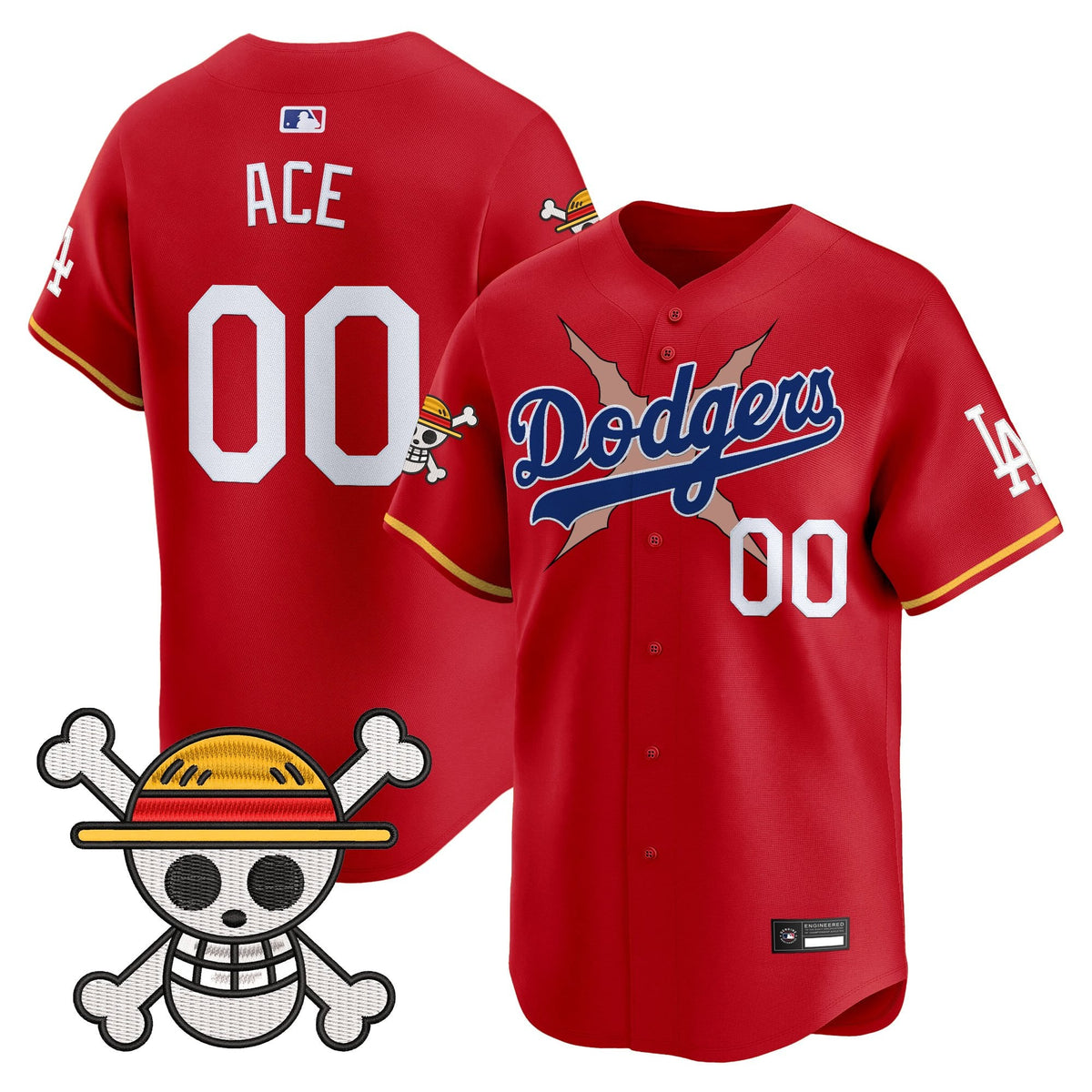 Los Angeles Dodgers x OP Vapor Premier Limited Jersey - Stitched
